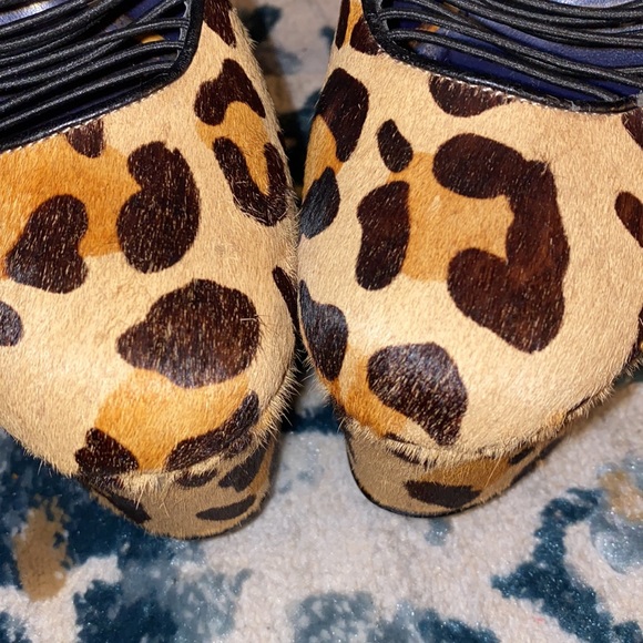 Animal Print Platform Heel’s by London Trash - Picture 4 of 8